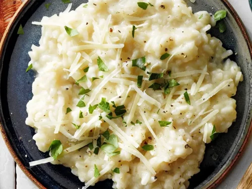 Parmesan and Shallot Risotto