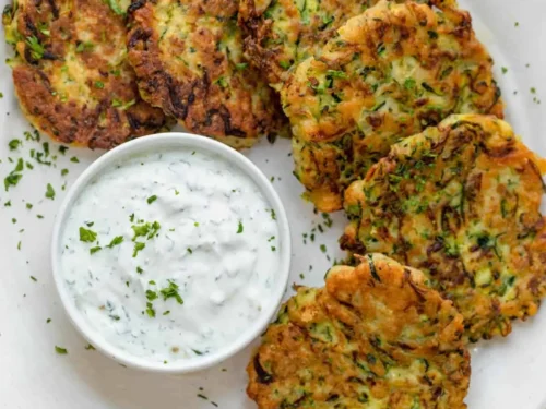 Crispy Zucchini Fritters