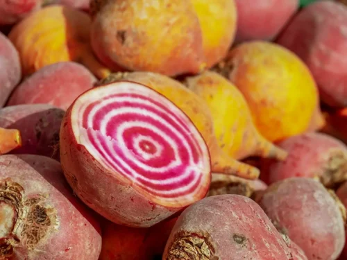 Beet Deviled Eggs