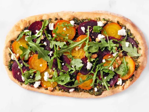 Fresh Beet Flatbreads