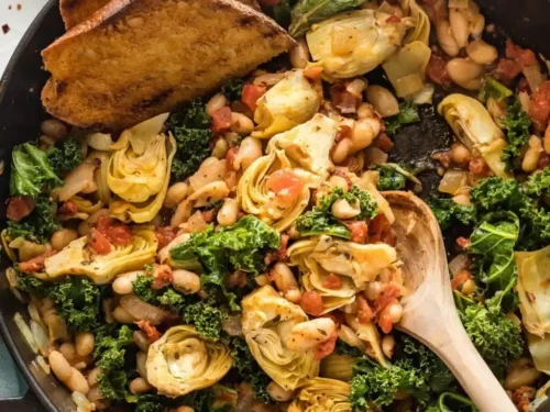 Tuscan White Bean Skillet