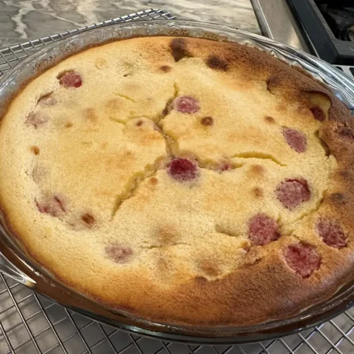 raspberry clafouti