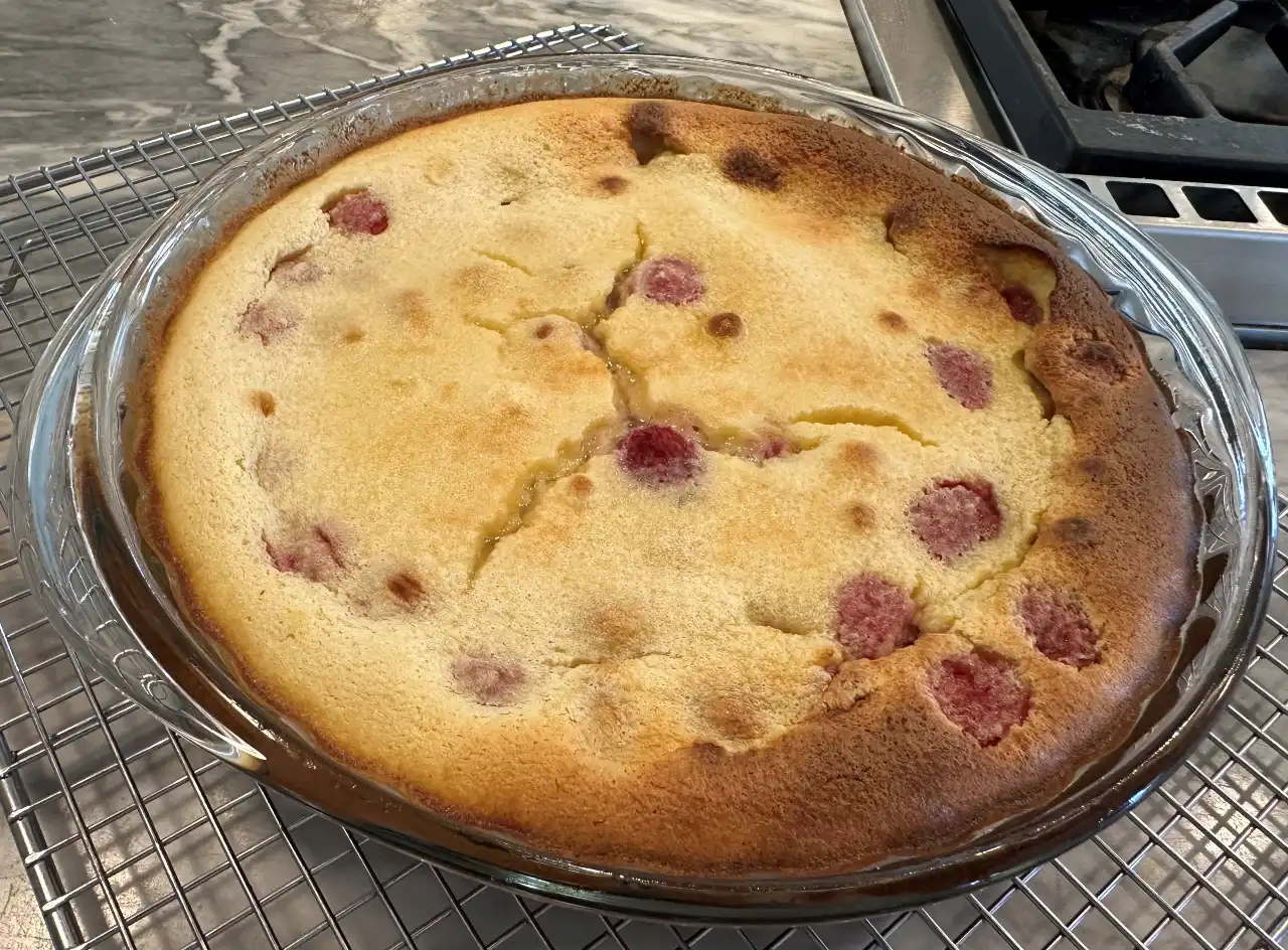 raspberry clafouti