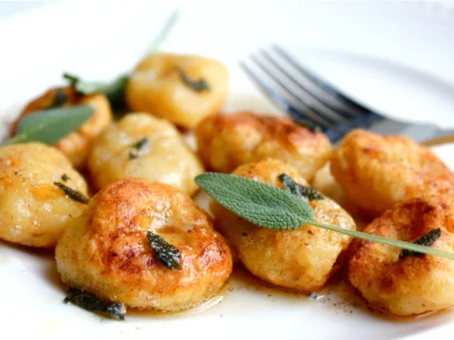 Parisian Gnocchi with Brown Butter Thyme Sauce