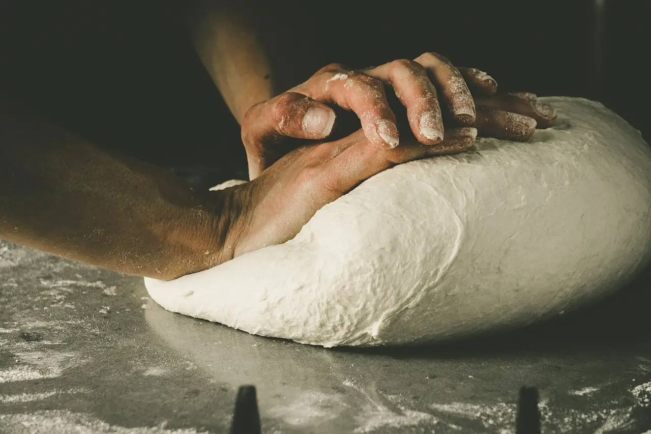 kneading dough