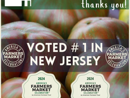 Voted #1 Farmers Market in NJ!