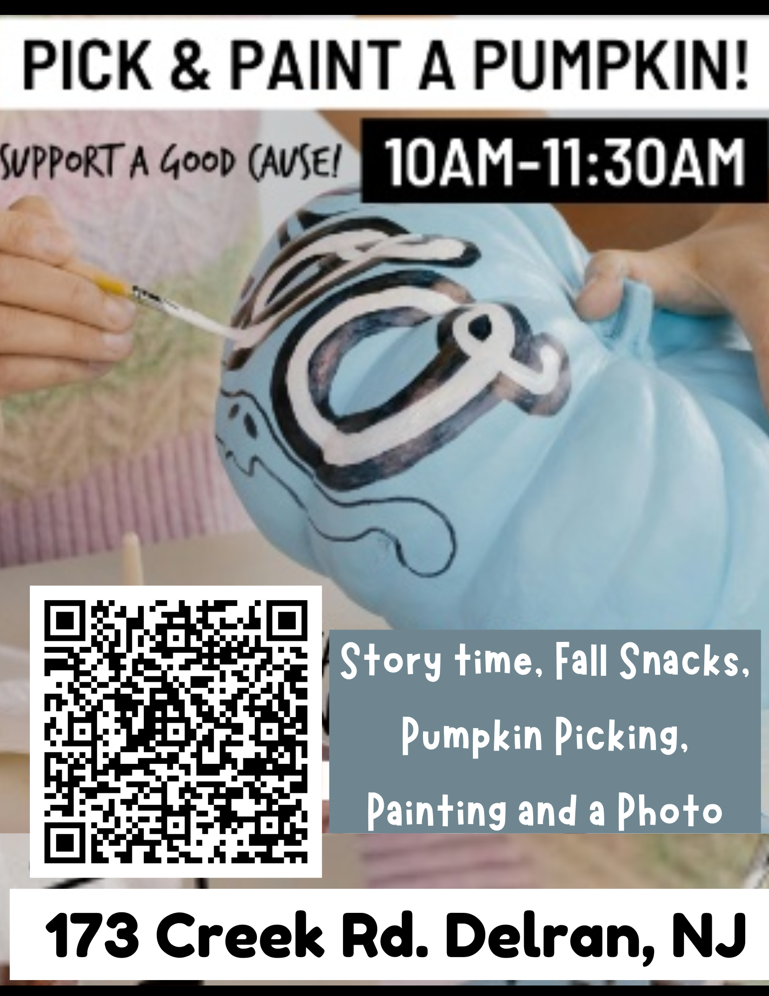 Pick & Paint Pumpkins for a Good Cause