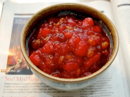 Kathy’s Cranberry Chutney