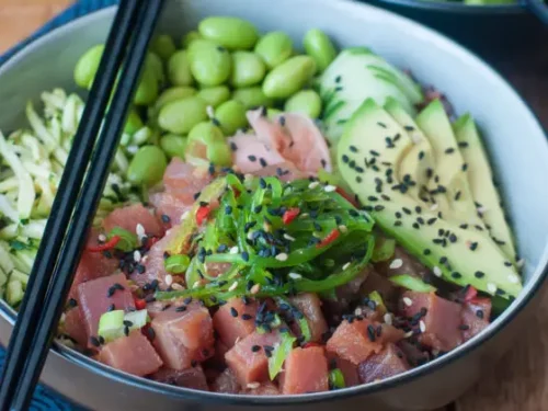 Tuna Poke Bowls